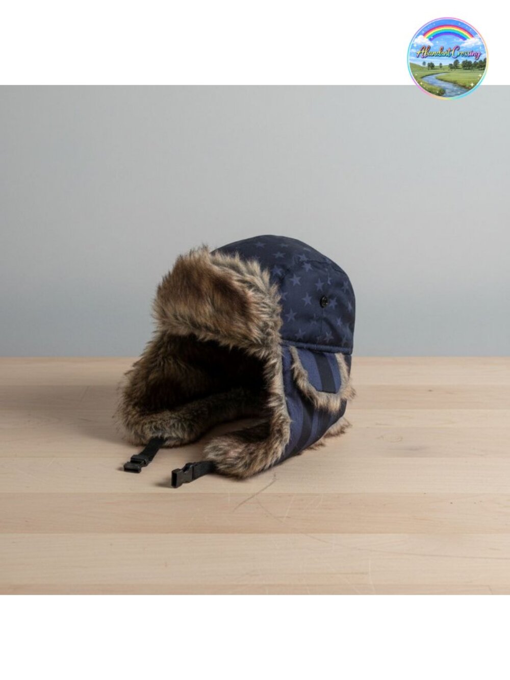 Faux Fur Lined Trapper Hat with Ear Flaps Winter Unisex Outdoor
